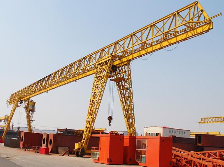 10 Ton trussed Single Girder Portal Gantry Crane