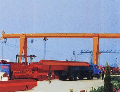 Box Type Single Girder Electric Hoist Gantry Crane